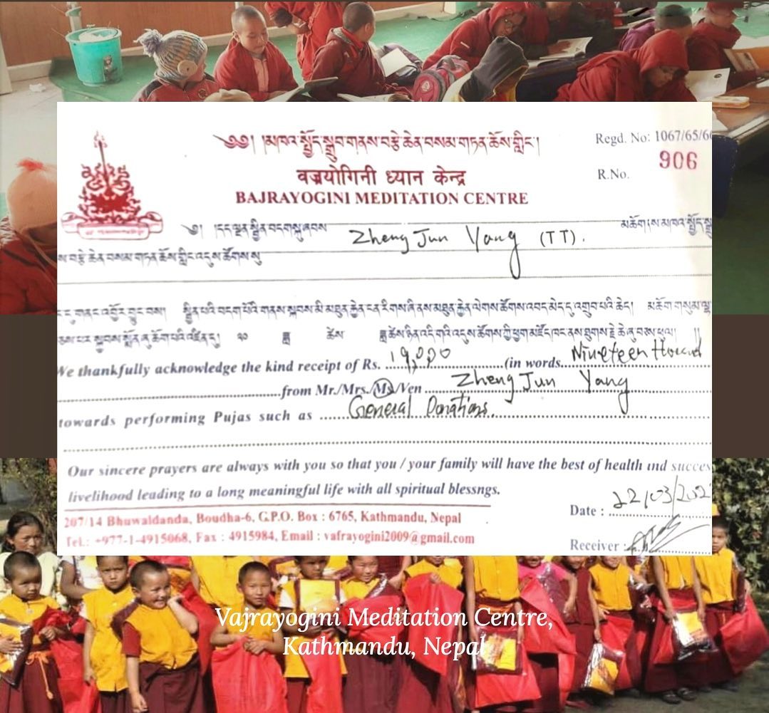 📍Nepal - BAJRAYOGINI MEDITATION CENTRE
This week, TAP donated $19,000 (NPR), a portion of the money fundraised, to a temple in Nepal. The money will go towards purchasing books, food, and clothing for the children there!! Thank you for all of your support 💗