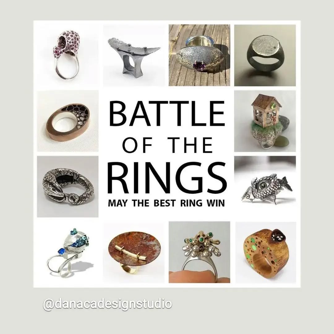 Fingers crossed! I find out tomorrow whether my ring makes it into the Battle of the Rings. 🤞🏼