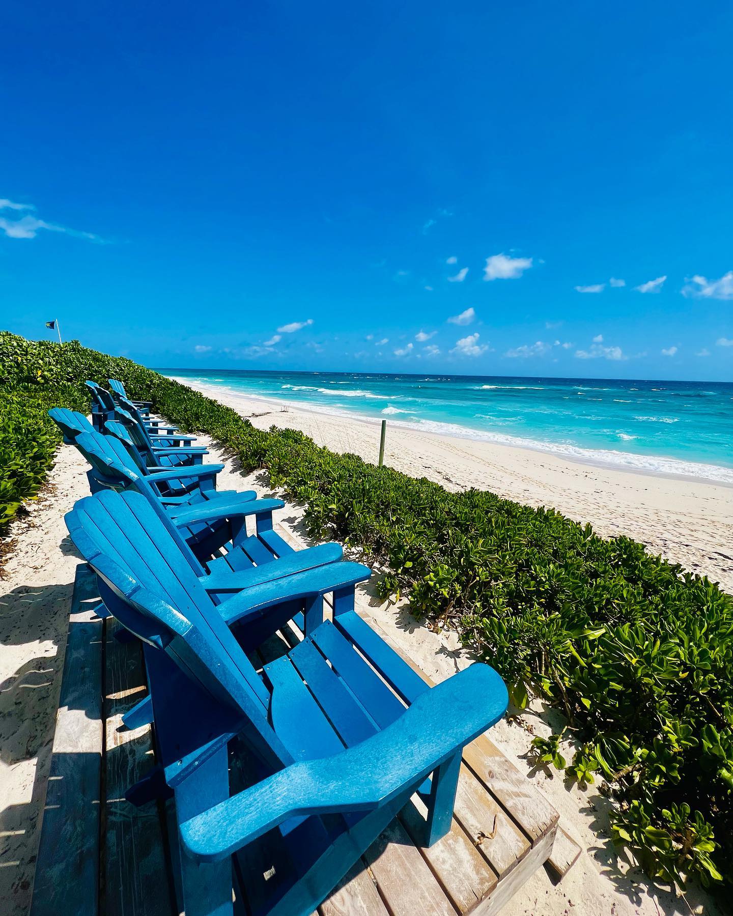No seat is a bad one at @ondabeachbarandgrill 🌊
