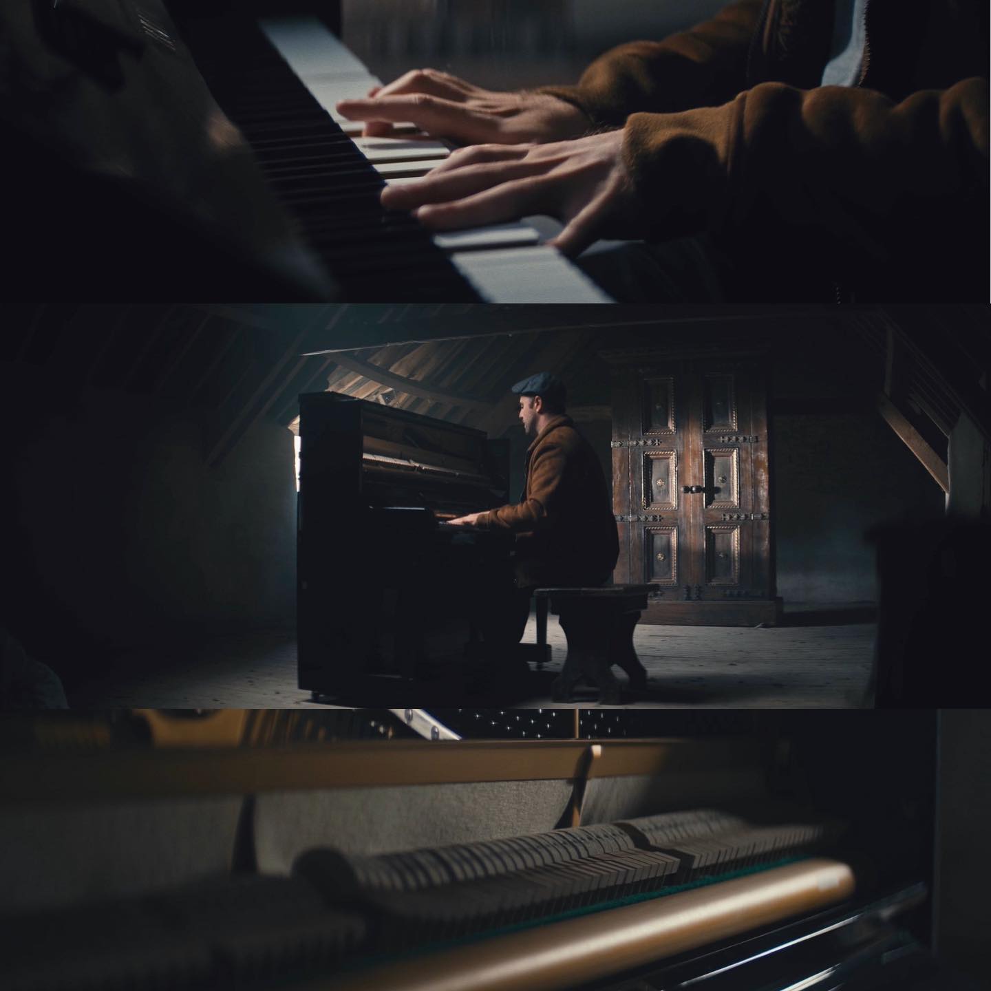 Happy to share some frames from the latest video I shot for my brother @elliottjacksansom for @deccarecords 
Filming with a big Narnia-inspired wardrobe that weighed almost half a tonne (which had to be lifted into a second floor building with a crane) definitely wasn’t easy… but the results were worth it thanks to a wicked crew🙌🏻
Shot on @sony Venice with @pstechnik Kowa Evo Anamorphic glass 🎥 lighting kit by @pacerentals 💡
Directed/ Shot/ Edited by myself
Produced by: Daniel Coley
Production Coordinator: @ryanj_harvey 
Production Assistant: @franpearsonx 
1st AC/ steadicam op: @richbertenshaw 
2nd AC: @lukeflahertycine 
Gaffer: @danhilltout_dp 
Art director: @lauramoss.stylist 
Hair & Makeup: @eva.artdept 
Colourist: @mattgentleman_dop
-
-
-
-
-
#cinematography #cinematographer #dop #dp #filmmaker #filmmaking #film #camera #cameraassistant #directorofphotography #sonyvenice #anamorphic #musicvideo #musicvideos