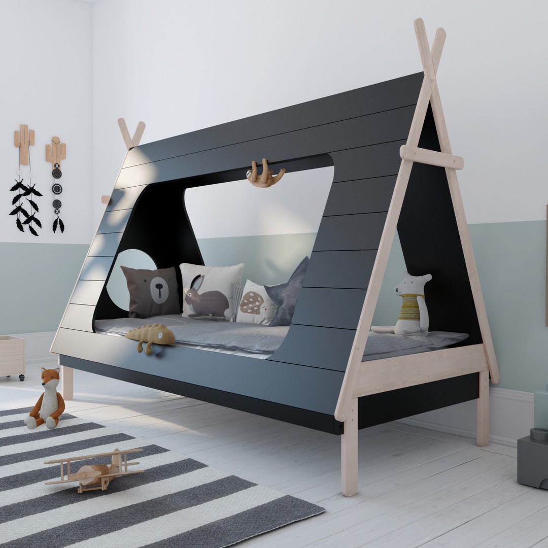 We developed our INUIT bed in black for our Dutch friends, do you like it? 🖤
Notre lit INUIT en noir pour nos clients Hollandais, vous aimez ? 🖤
#tipibed #kidsroom #chambreenfant #littipi #littipinoir