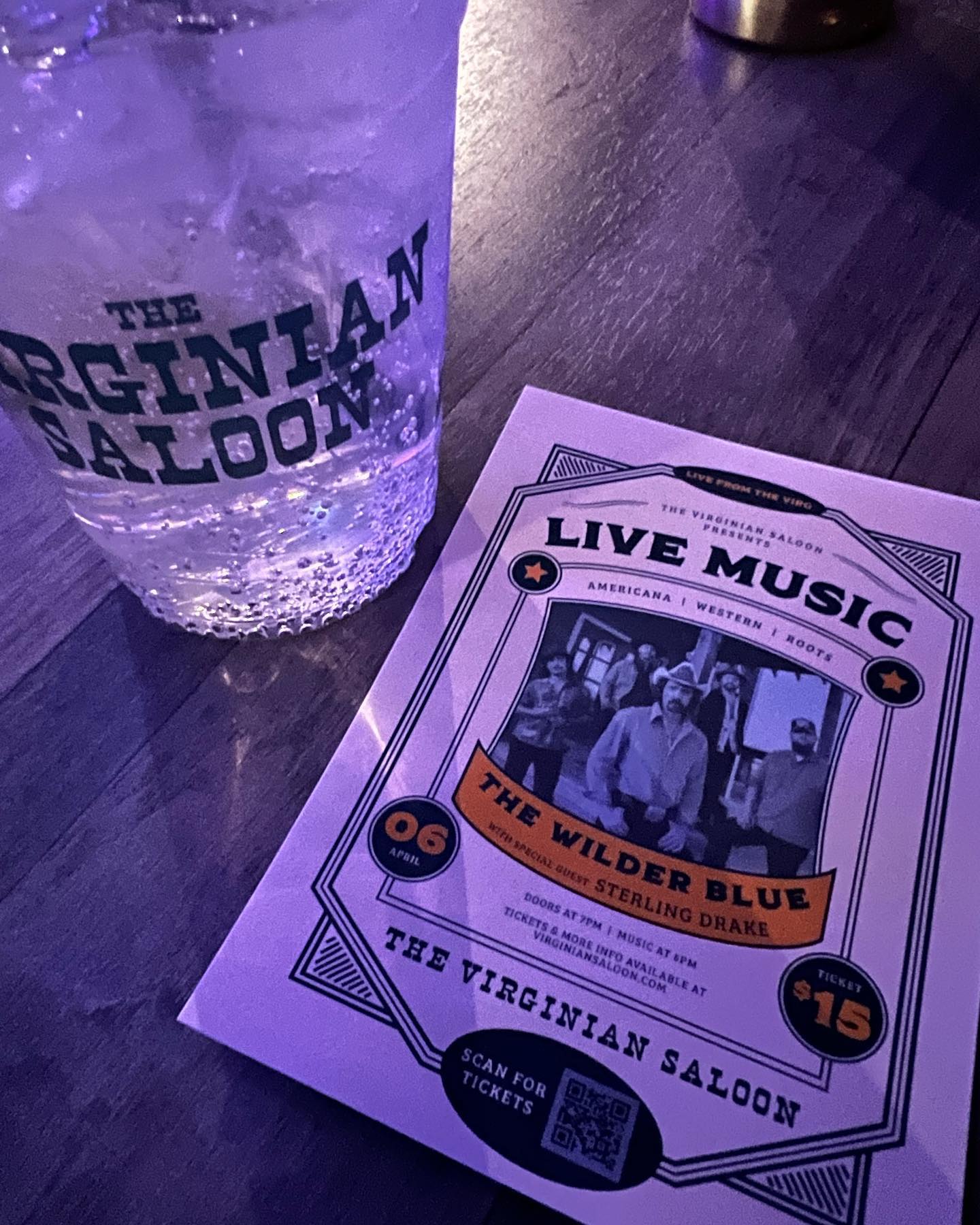 Tonight in Jackson, Wyoming - @sterlingxdrake will be getting the party started for @thewilderblue at the @virginiansaloon. Sterling starts at 8pm and there’s a few tickets left. Come join in the fun!