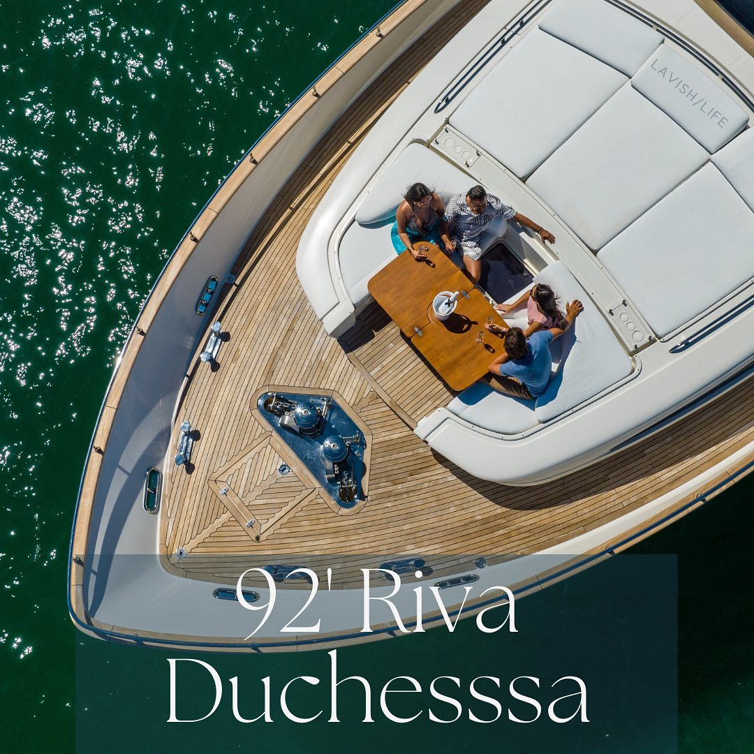 “Privilegio” our 92’ Riva Duchessa is one of the hottest, fully loaded yachts available for DAY & TERM Charters in Miami & The Caribbean. She offers 3 levels of modern contemporary living areas. Take a swipe to learn more!
#riva #yachts #charteryacht #charterbahamas #chartermiami #fyi #luxury #yachting #concierge #miami #funthingstodo
