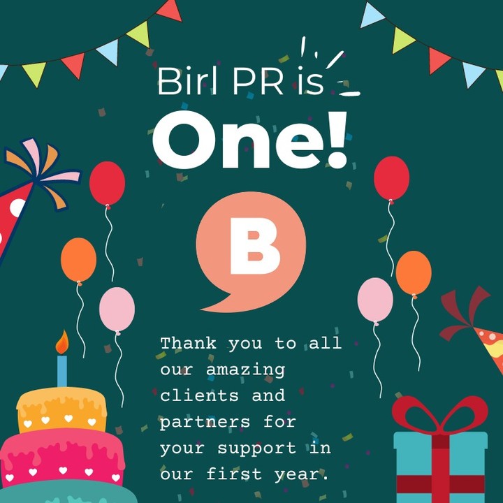 365 days.
12 new clients.
Lots of phone calls.
One great year.
#BirlPR #ThankYou