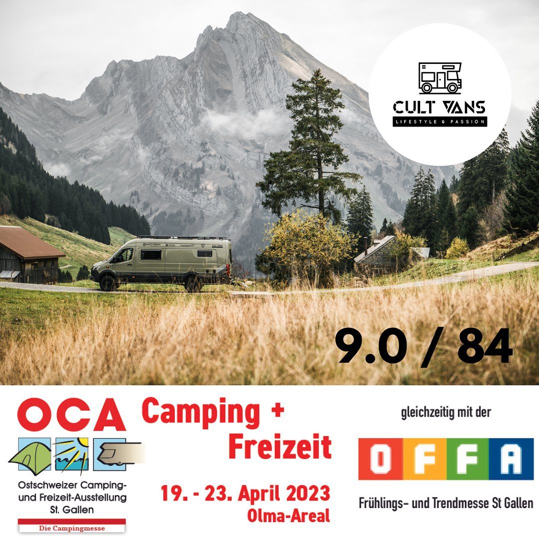 Bald ist es soweit!🥳
Wir freuen uns auf euren Besuch während der OFFA in St. Gallen.✌🏼
#offa #olma #olmamessen #camping #freizeit #vanconversion #individualausbau #campervan #camperlife #vanlife #messe