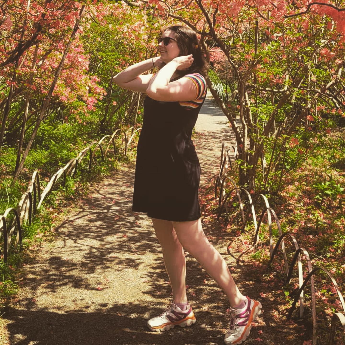 Saw a big shrine, went in some big shops and crossed a big road 🚦