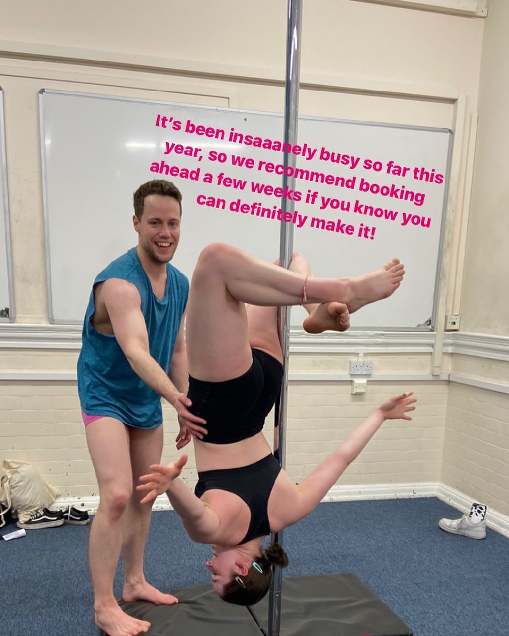 MAY CLASSES ARE UP ONLINE TO BOOK
It’s been crazy busy recently and we’re really feeling the love 🥰🥰🥰
We recommend booking a few weeks in advance if you have days that you know you definitely want to come!
As always though, please do the waiting list a favour and cancel in plenty of time if plans change 😜
#poleclasses #brightonpole #poletraining