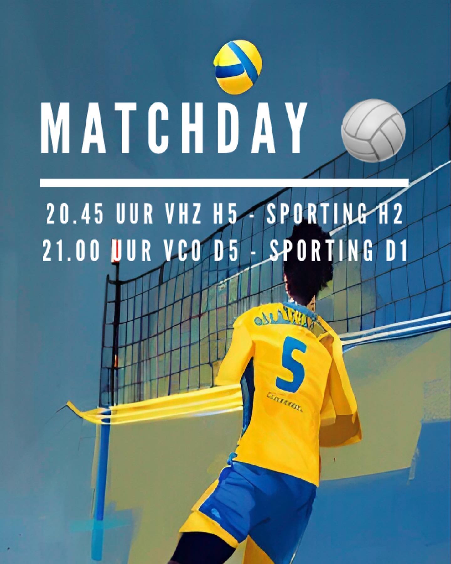 Na de overwinning afgelopen week gaat Heren 2 nu weer voor de winst. Dames 1 heeft wat goed te maken en zal ook weer een overwinning willen binnen halen. Succes allemaal 👍🏼 #sportingzandvoort #zandvoort #volleybal #nevobo #metdankaanonzesponsoren #cafefier #alphasecurity #newasco #windroos