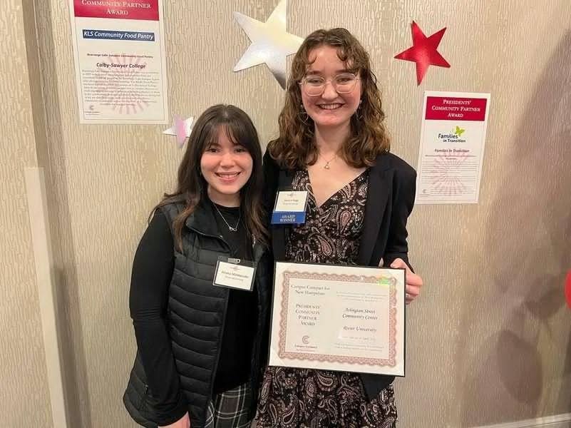 The ASCC team received the President's Community Partner Award from Rivier University today! We are so grateful to collaborate with Rivier students and faculty to benefit the Nashua community 💙