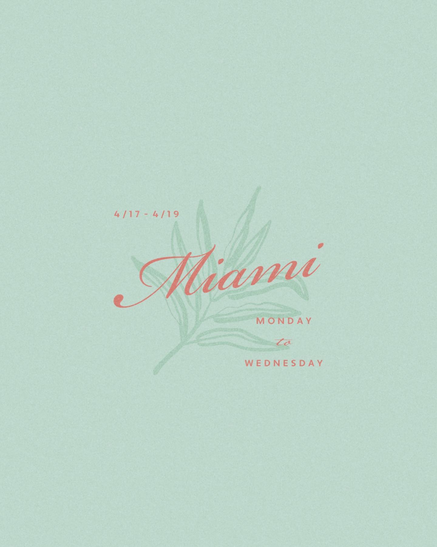 Out of office for the next couple of days, be back Wednesday 🌴