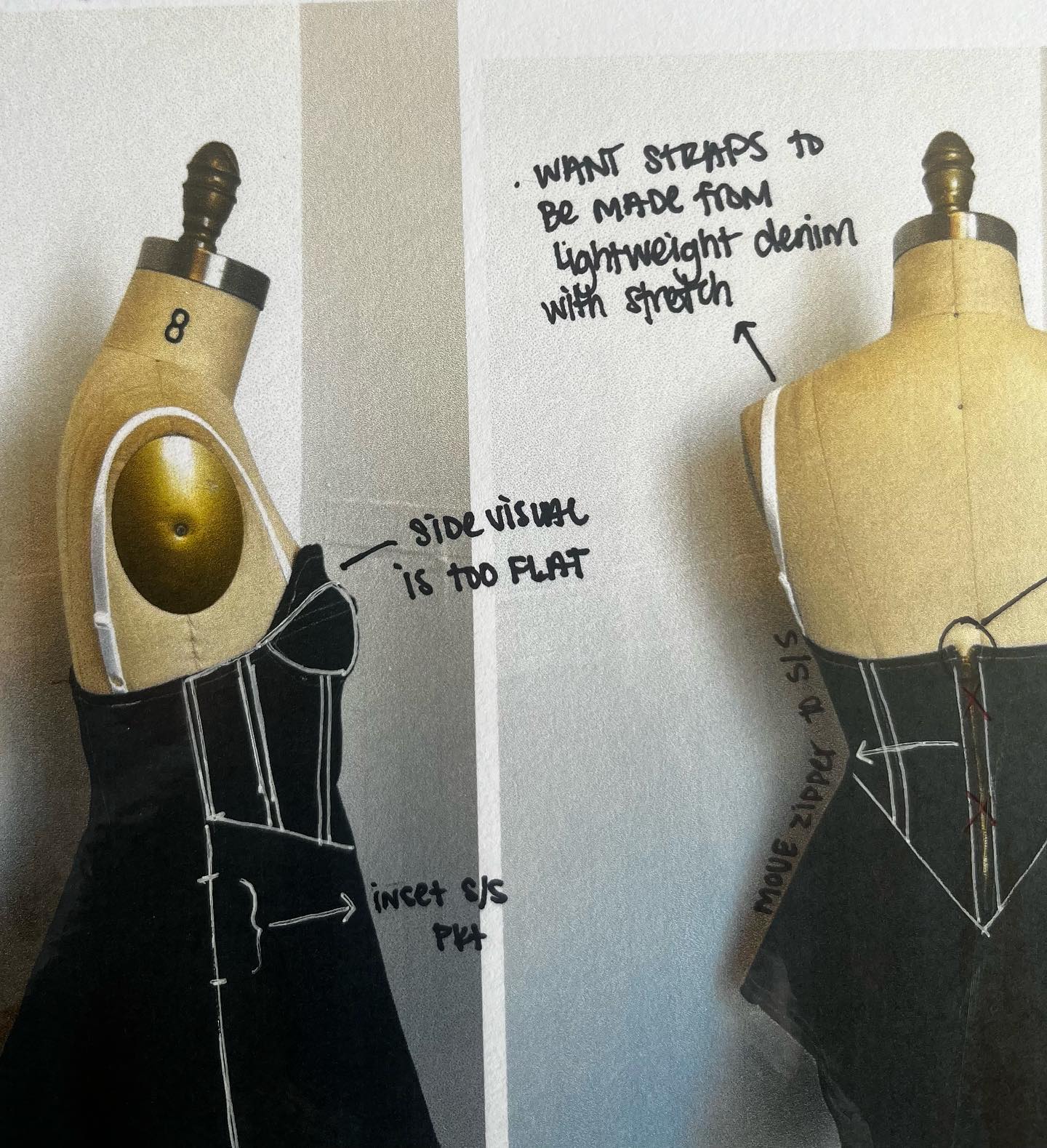 A glimpse into our process 🖤
#blk