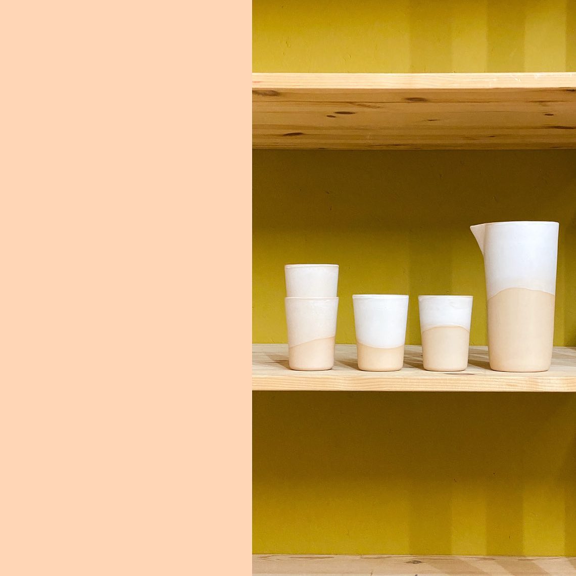 Those lovelies will be back soon in different colors. Ready to serve you a nice cup of water or lemonade at warm spring days.
Curious about the new colors? I will be selling them at the Ceramic Market @volkshotel upcoming Sunday. Hope to see you there.
#ceramics #ceramicmarket #amsterdammarket #handmade #slowmade #amsterdam