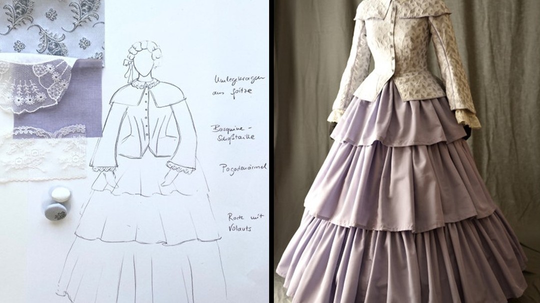 #sabinekastner #historische #kostüm #theaterkostüme #rekonstrukce #porzellanikon