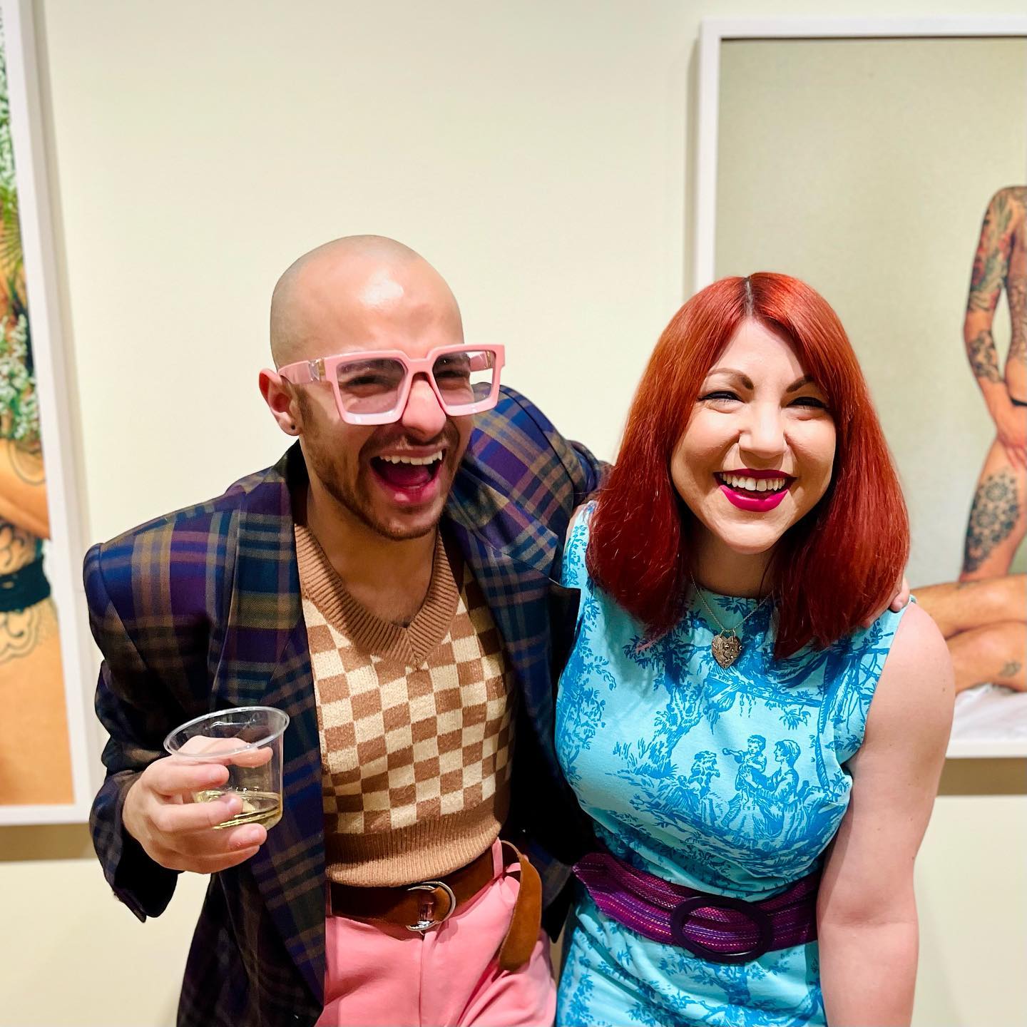 Starting Spring with new friends in gorgeous exhibits.