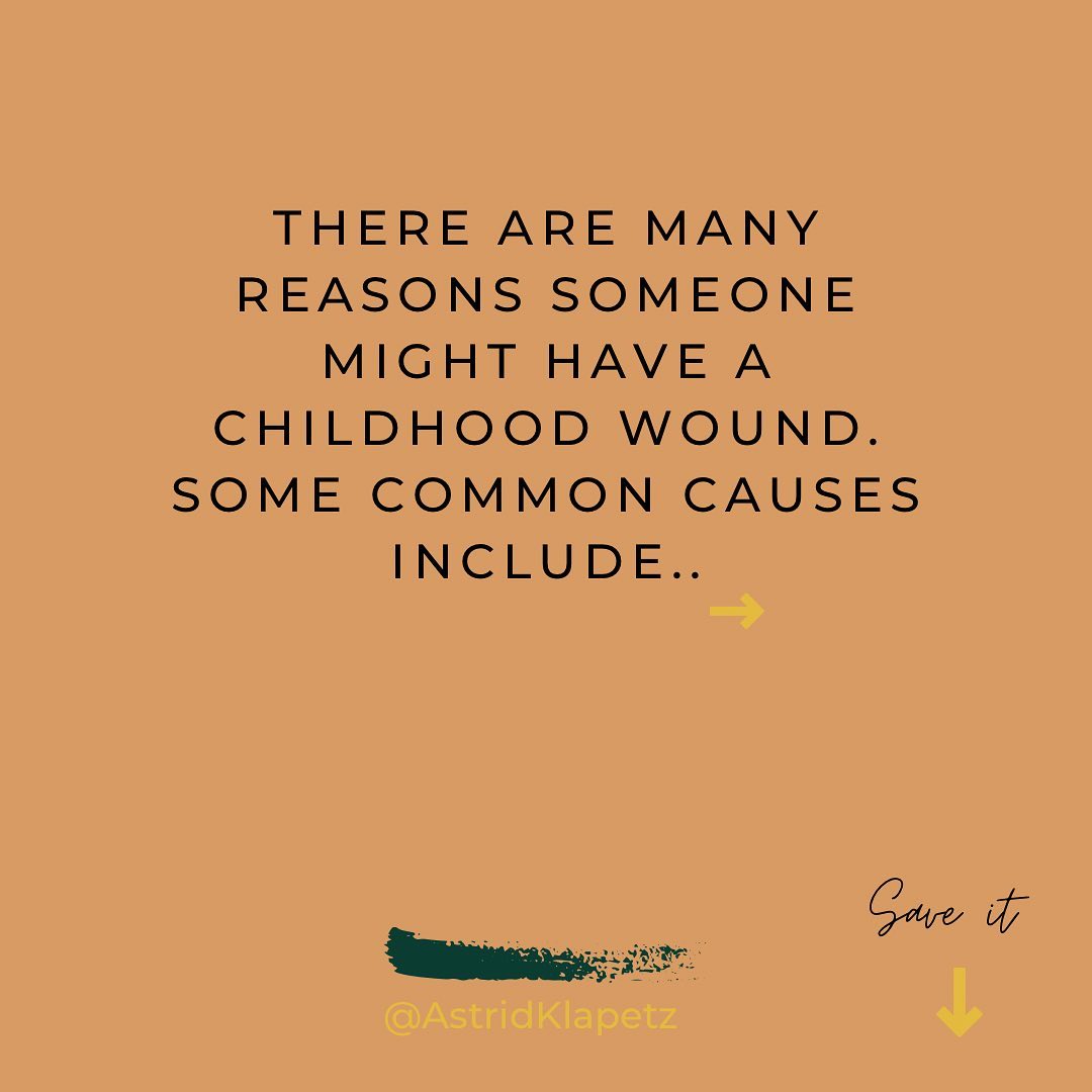 The possible reasons for childhood wounds can be quite diverse.
Do you find yourself in one or maybe several one of them?
Let’s heal together 🧸🧡
The first step is though to acknowledge and accept that childhood wounds happened.
Send it to someone who needs to hear this. 💌
#innerchildhealing #innerchild #wounds #healing #shadowwork