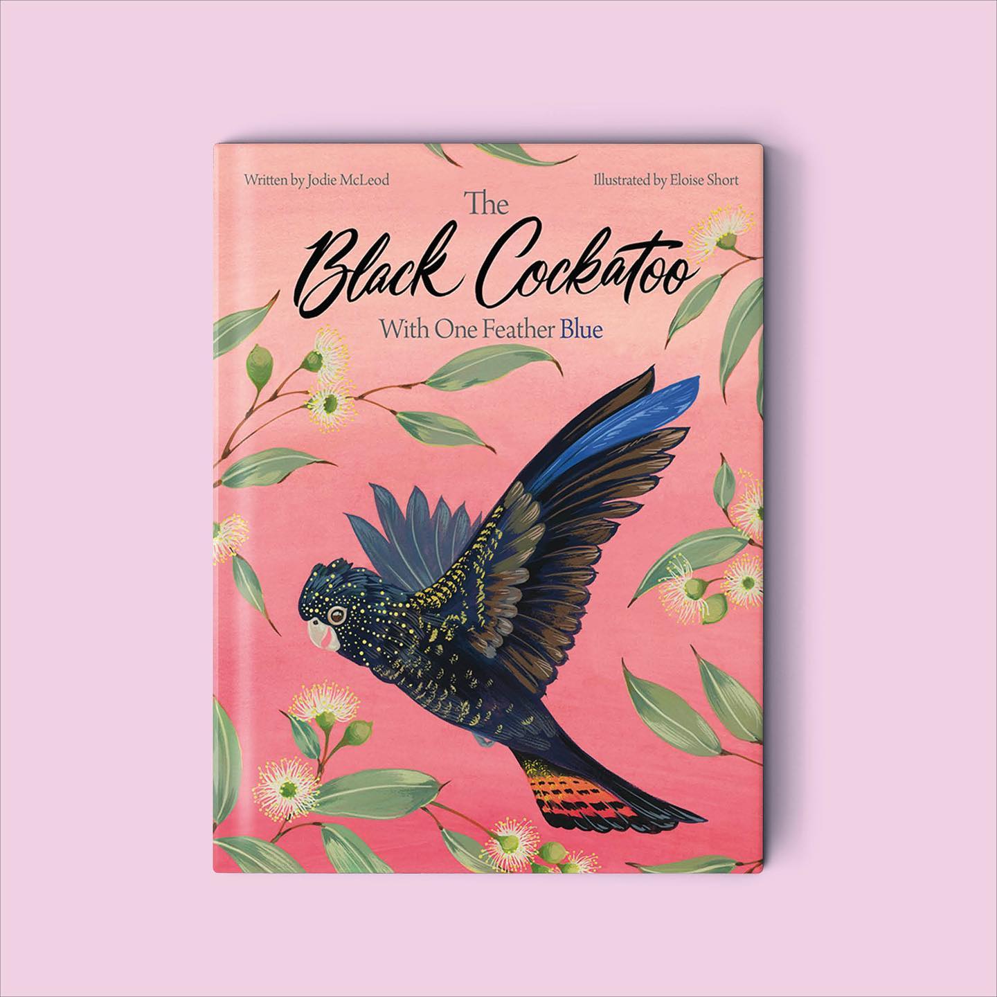 The talented duo @jodiemcleodwriter and @eloiseshortdesign have created another beautiful children’s book featuring one of my favourite birds - The Black Cockatoo with One Feather Blue. I love being a small part of the team, working on the book design, typography, image adjustments and files ready for print. Preorder a copy via @jodiemcleodwriter link in bio.
.
.
.
#selfpublishing #australianchildrensbooks #blackcockatoo #bookdesign #bookillustration #childrensbooks #childrensbookauthor #bluemountains #shoalhaven #kiama #nsw