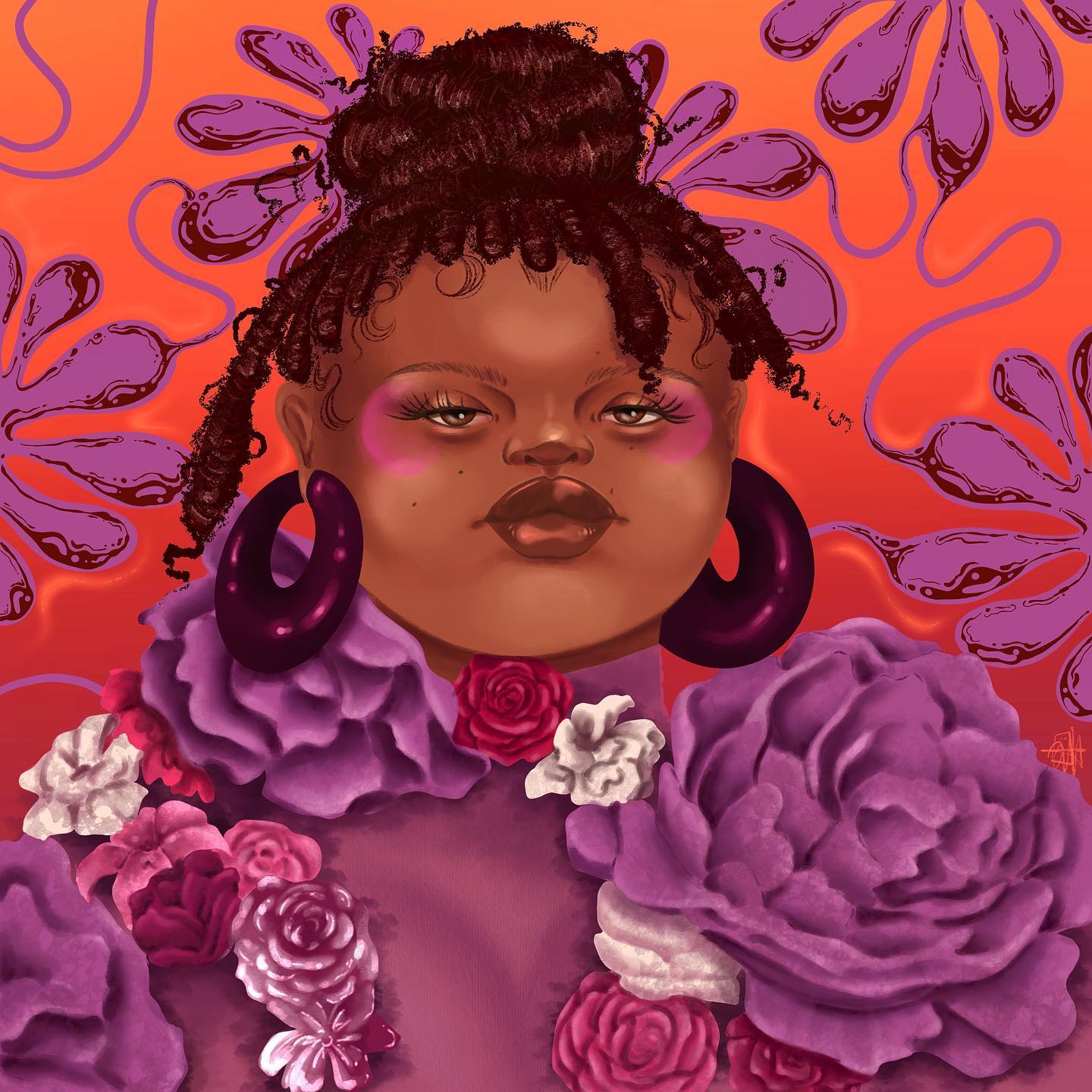 Fat face spring bb in @csiriano fall 2023 RTW
•
•
•
•
#fashionillustration #fatface #flowers