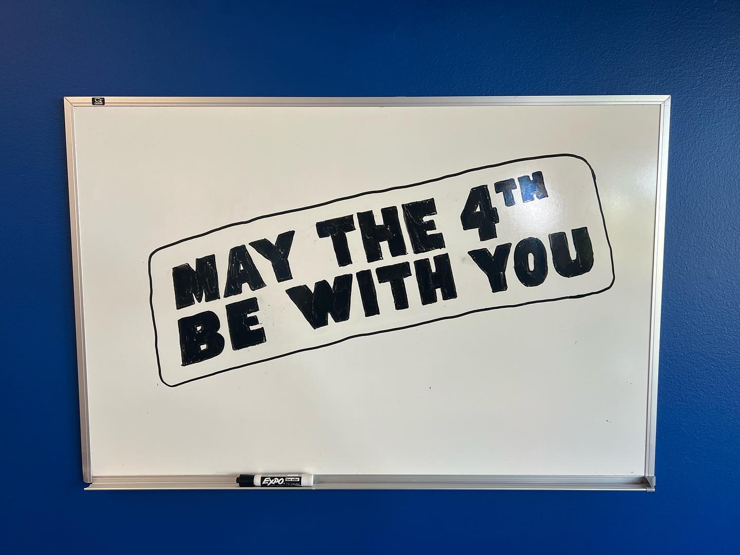 I may have a future in white board..if this sound mixing life doesn’t work out. #soundmixer #maythe4thbewithyou