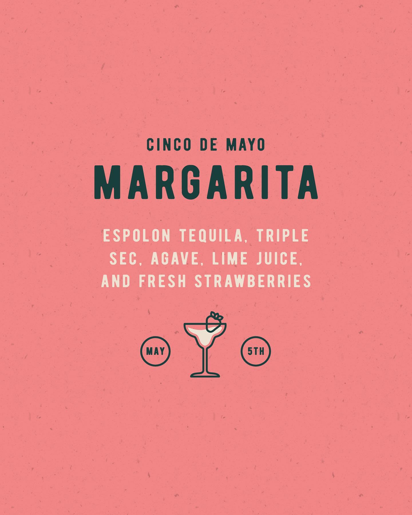 Happy Cinco! If you’re a fellow tequila lover, try out my favorite margarita recipe 🍓