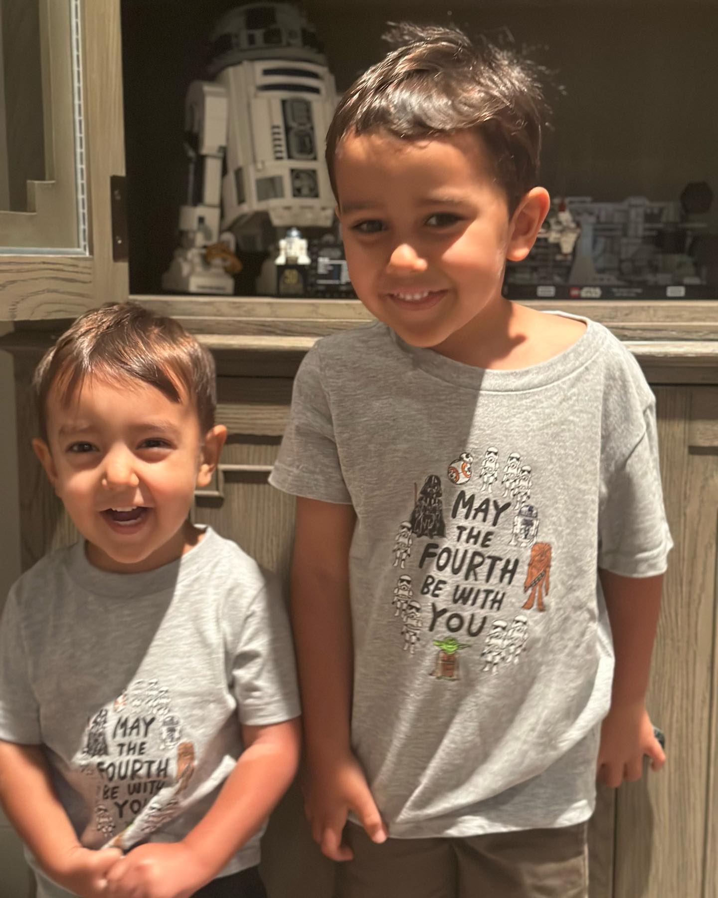 My kids make every day exciting and fun! #maythe4thbewithyou #starwars