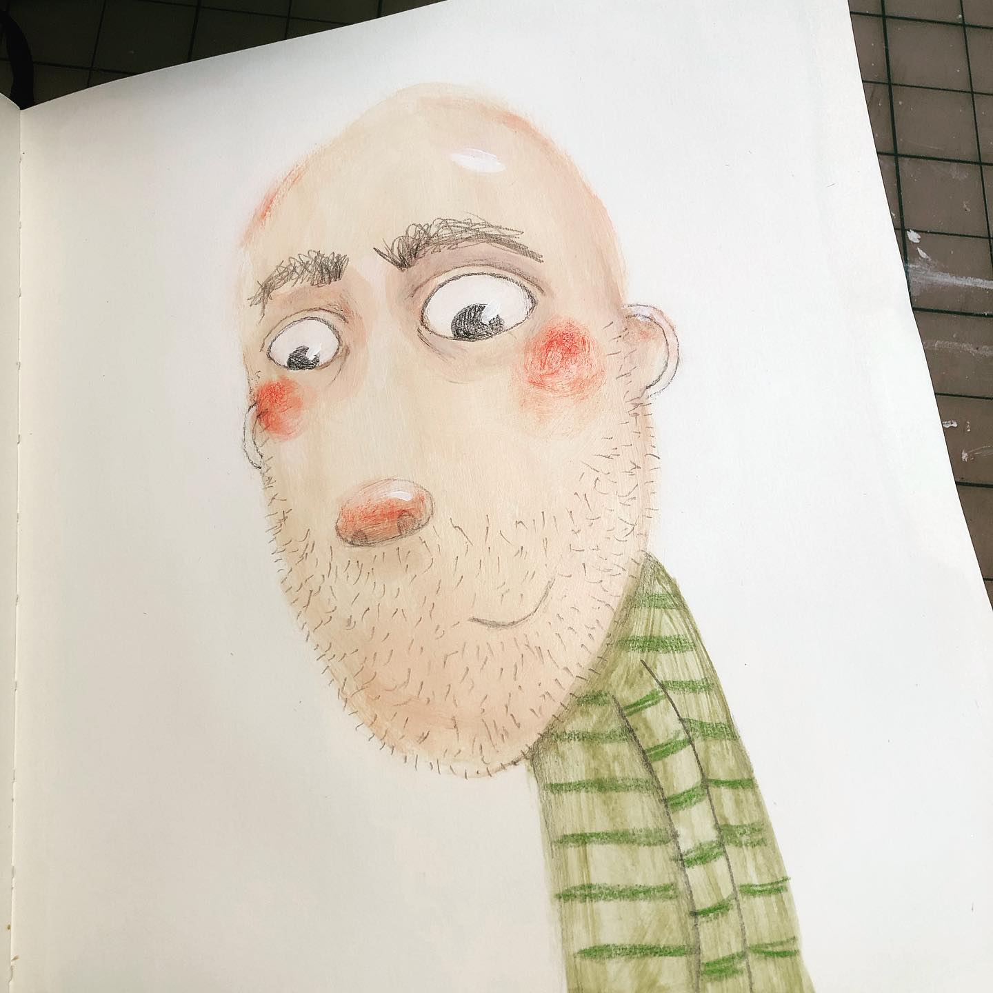 A recent character from my sketchbook.