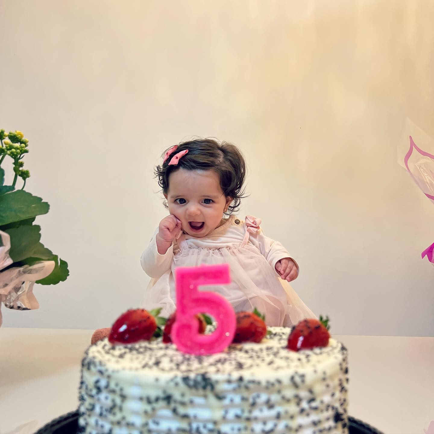 Feliz 5 meses para Maria ! Como não ficar um papai babão eu ainda não aprendi …kkk é muito amor !