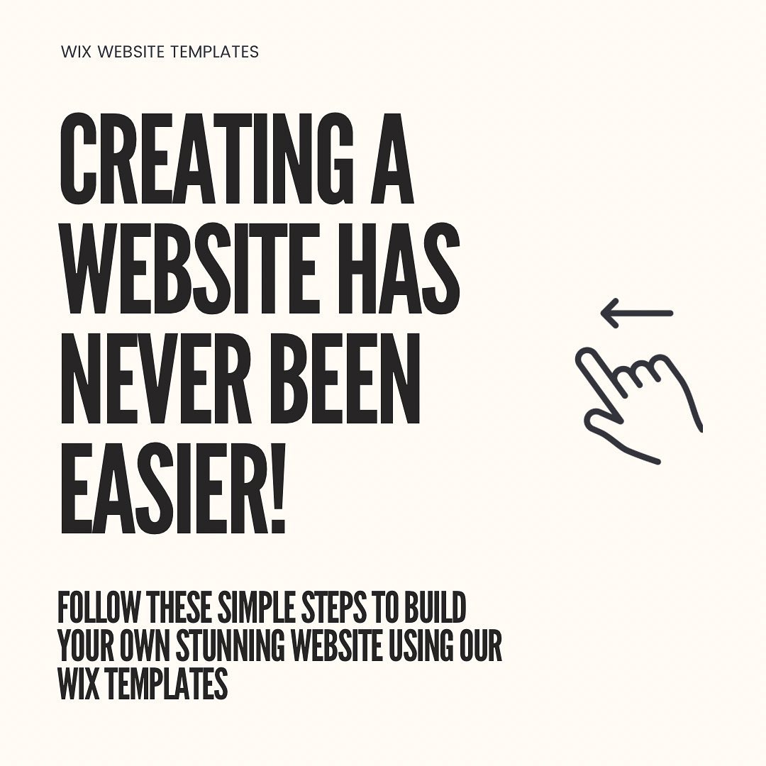 Creating a website has never been easier! 🎉✨ Follow these simple steps to build your own stunning website using our Wix templates:
Step 1️⃣: Choose a template.
Step 2️⃣: Customize it to match your brand.
Step 3️⃣: Add your content.
Step 4️⃣: Launch your website and make an impact online! 🚀💻
#WebsiteBuilding #EasyWebsiteCreation #StepByStepGuide #WixWebsiteTemplates #WebsiteDesign #WebDesignInspiration #WebsiteCreation #BusinessOnline #DigitalPresence #SmallBusinessSuccess #EntrepreneurLife #OnlineStore #CreativeWebsite #WebsiteInspiration #OnlineBusiness #DigitalMarketing #StartYourJourney #WebsiteLaunch #WixTemplate #wixdesign