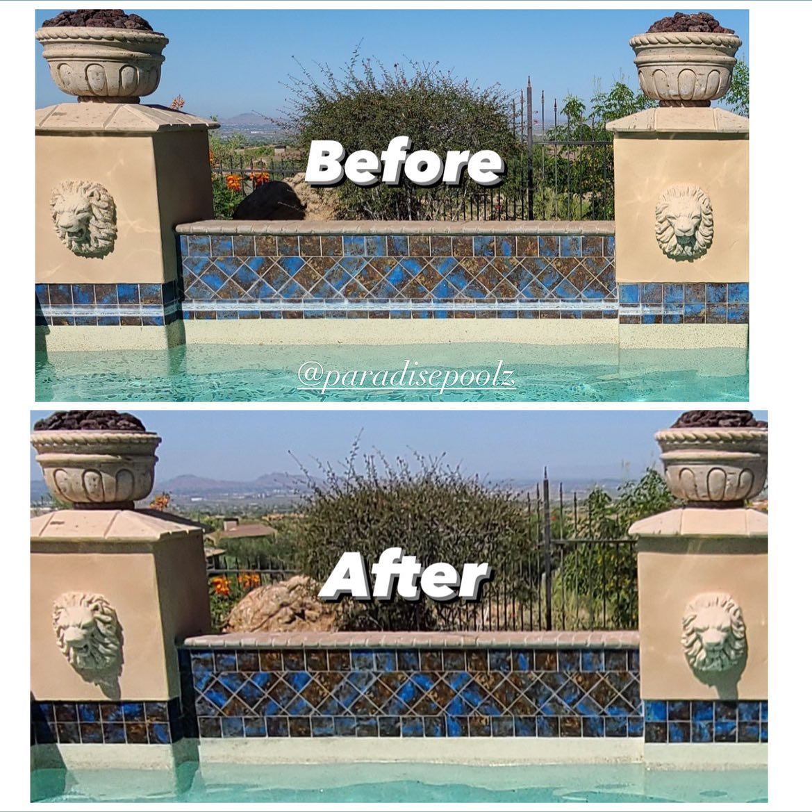 Ashy to classy! 👑✨
#pool #poolcleaning #poolmaster #poolservice #tileclean #pooltileclean #pooltilecleaning #pooltilecleaningarizona #poolmaintenance #poolmaintenanceservice #azpools #azpoolservice #azpooltechs #acidwash #chlorinewash #filterclean #poolfilterclean #poolfiltercleaning #pooldrain #pooldraining #poolpump #poolplumbing #arizonapools #arizonapoolservice #arizonapooltilecleaning