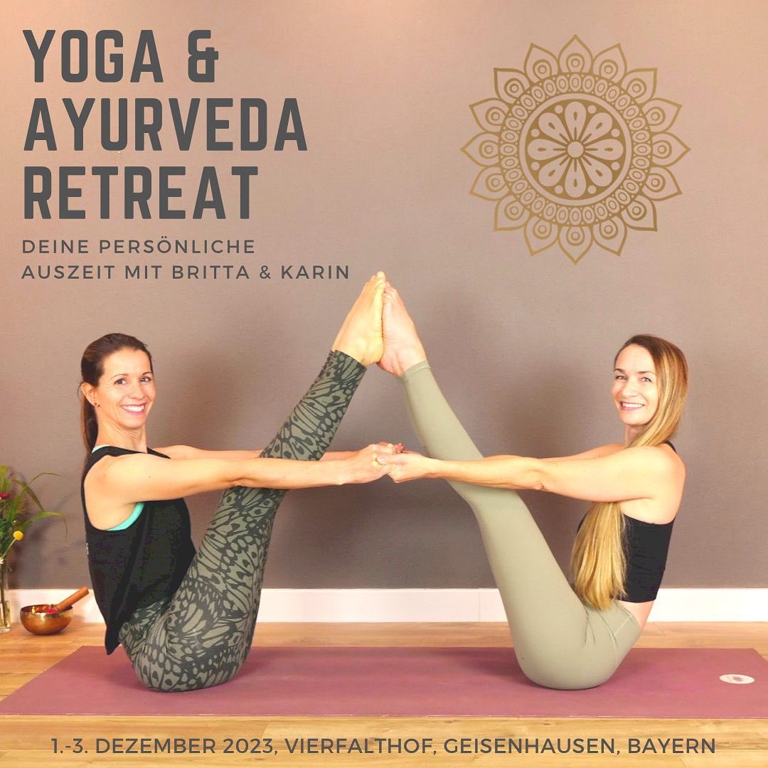 Deine Auszeit
mit Karin und Britta vom 1. bis 3.12.2023
Dein Alltag ist gut gefüllt mit unzähligen Aufgaben und selten findest du dabei Zeiten, auch mal nur an dich zu denken?
Dein Energielevel sinkt zunehmend und du wünscht dir sehnlichst eine bewusste Auszeit, in der du dich wieder liebevoll um deinen Körper und deinen Geist kümmern kannst?
Du möchtest dir einfach mal wieder etwas Gutes tun und das nicht alleine, sondern am besten in Verbindung zu anderen Gleichgesinnten?
Dann laden Karin und Britta dich herzlich zu einem Wochenende in die wunderschöne Landschaft des kleinen Vilstals in Niederbayern ein. Hier kannst du mithilfe von Yoga, Ayurveda, gutem Essen, viel Ruhe und Herzensmomenten wieder zurück in deine Kraft finden.
In einer kleinen Gruppe werden wir in den wunderschönen Räumlichkeiten des Vierfalthofes Yoga praktizieren.
Du wirst kennenlernen, wie der Ayurveda dich ganz individuell im Alltag unterstützen kann.
Wir werden die Natur gemeinsam genießen, viel Raum für persönlichen Austausch finden und ebenso wundervolle musikalische Kirtanmomente erleben.
Wir freuen uns sehr auf dich!
Für Fragen melde dich gerne bei mir oder @karin.obergehrer
Weitere Informationen und wo du dich anmelden kannst?
➡️ https://www.connectwithyourinnerself.com/workshops-retreats/retreat/
#yogaretreat #ayurveda #deineauszeit #auszeitfürmich #metime #verbindung #austausch #einegutezeit
