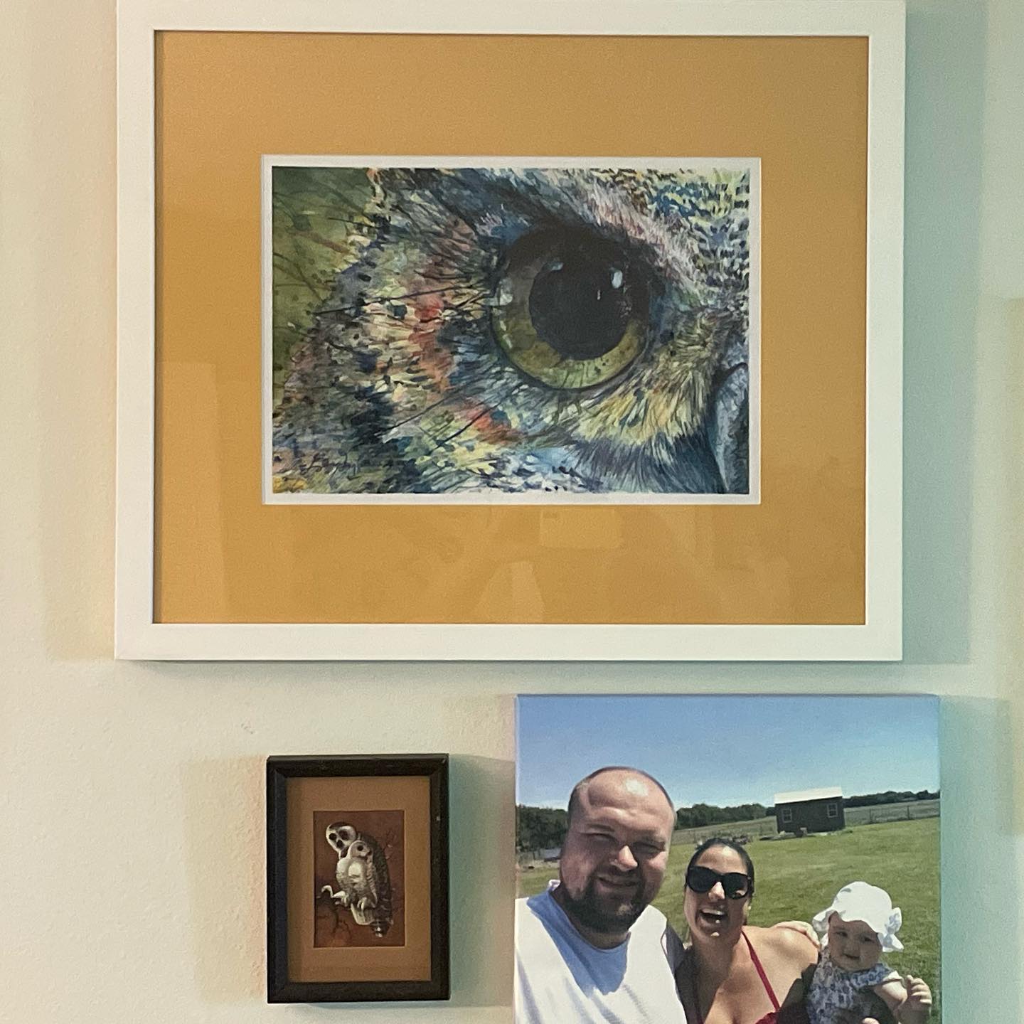 The eye of the Owl 🦉 @victoriaeaglebearart
Forever grateful to have you in our lives 💛💛💛#owl #art #spiritanimal #patagonia #grief #growth #equanimity #love #wins @gatekeeper.sg2
Art By @davike2611