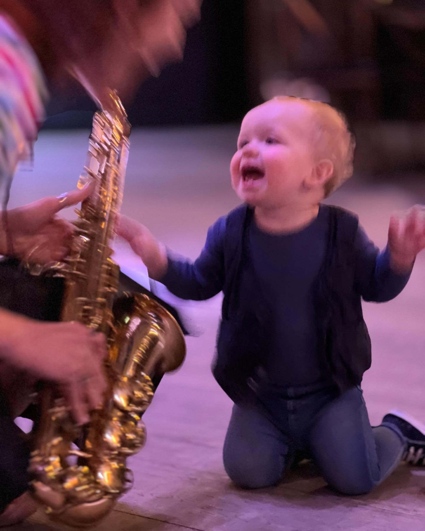 Tomorrows sax house party is sold out but there’s still 2 tickets left for 2nd June so hop on board & join the party! 🥂 🎷 www.minijam.Uk