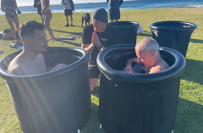 W H A T . A . M O R N I N G 🫶🏼
Thank you to @j.merritt12 from @____rewired_co for an incredible breath work and ice bath experience yesterday😍
It's safe to say Jackson pushed all of us out of our comfort zone but the feeling afterwards was sooooo worth it!
If you want to try an ice bath or are interested in the benefits of cold water immersion then Jackson is the man for the job! Hit him up, you won't regret it🙌🏽
A big thanks to everyone who came along to give it a go, I'm so proud of you all🩷