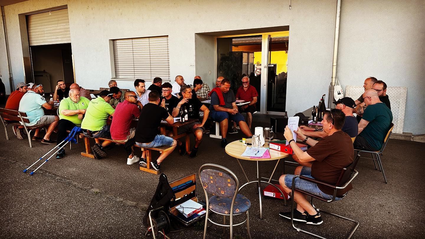 Die 153. Generalversammlung ist beendet und der gemütliche Teil beginnt