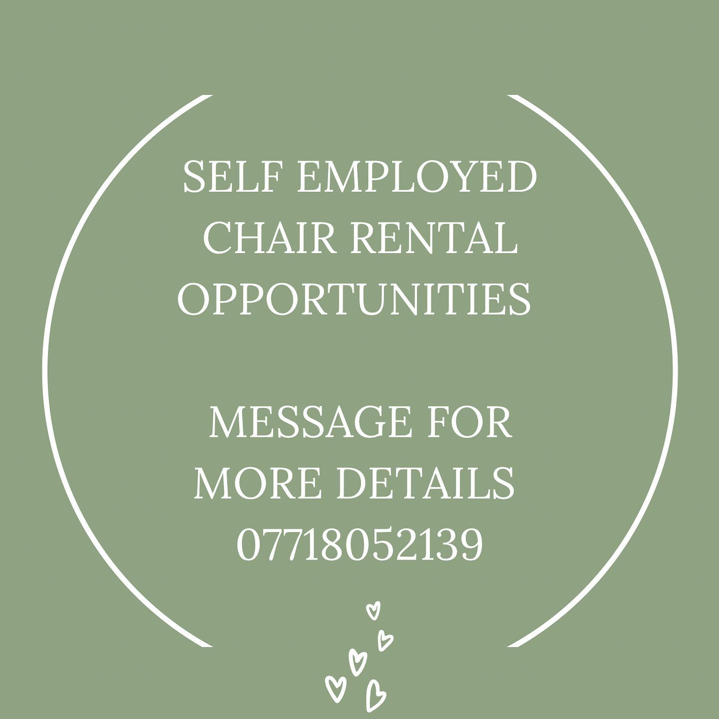 Available immediately! PLEASE SHARE 🙏
Chair rental opportunity at The Hair Lab Kirriemuir.
The Hair Lab is a trendy and modern salon in the town centre of Kirriemuir. The salon floor is a light and bright space complete with 2 salon bowls, lots of waiting area space, kitchen area and convenient parking behind the salon for your clients.
The chair rental is a minimum usage of 3 days per week with own clientele preferred.
DM us if you would like to organise a viewing or find out more.
Thanks
Susan