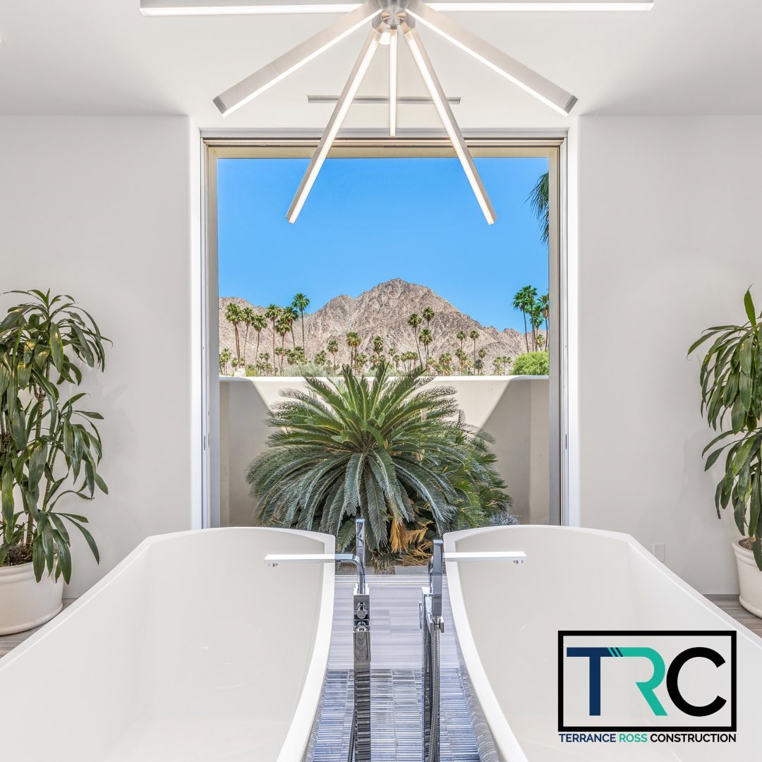 Indulge in the epitome of relaxation and togetherness with an exquisite His and Her Bathroom Suite.
#HisAndHerSuite #LuxuryBathroom #CoupleRetreat #SanctuaryOfRelaxation #UnwindAndReconnect #bathroomremodel #residentialconstruction #highendresidential #coachellavalley #palmsprings #palmdesert