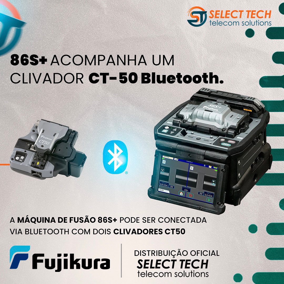 🔸 MÁQUINA DE FUSÃO FUJIKURA 86S+ PRÉ VENDA.
• Tecnologia de fusão núcleo a núcleo (6 motores)
• Funcionamento automatizado
• Tecnologia de controle de fusão ativa (NOVO)
• Acompanha 1 Clivador Fujikura modelo CT-50 com Bluetooth
• Tecnologia de gerenciamento de lâmina ativa (NOVO)
• Decapador (descascador)
• Maleta Workstation
• Eletrodo com vida longa de aproximadamente 5000 fusões
• Eletrodos sobressalentes e outros acessórios
• Garantia de 2 anos e suporte total.
• Autonomia de 300 ciclos de fusão + aquecimento de forno por bateria
_______________________________
#maquinadefusao #provedor #provedordeinternet #fibraoptica #lancamentofibraoptica #isp