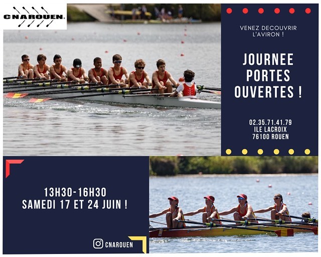 🔴🟡VENEZ DÉCOUVRIR L’AVIRON 🔴🟡
C’est l’heure des premières portes ouvertes jeunes de l’été.
Le Club Nautique et Athlétique de Rouen vous ouvre ses portes samedi 17 et samedi 24 juin à partir de 13h30!
Pour venir nous rencontrer et partager notre passion appelez nous au 02.35.71.41.79
À bientôt !
#avironrouen #villederouen #rouensport