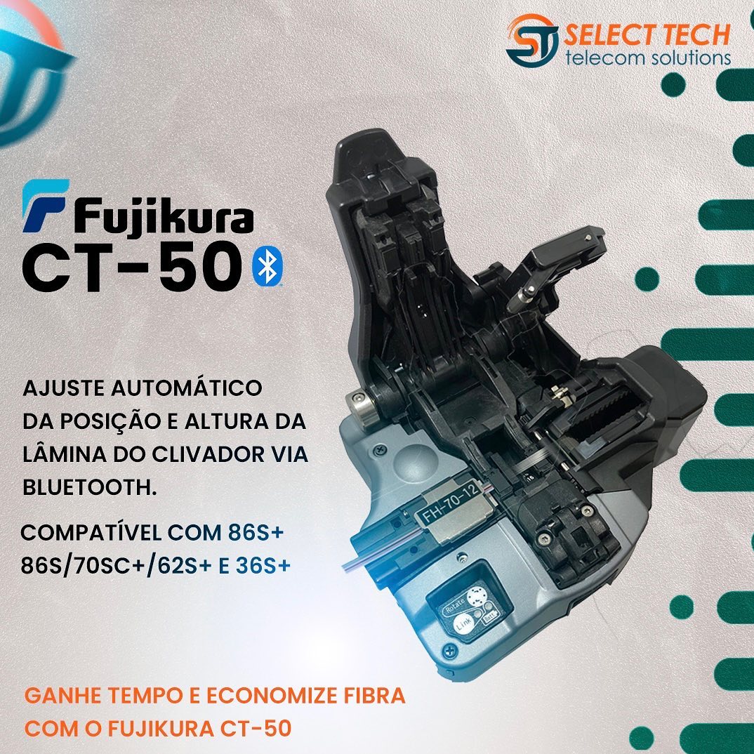 🔸Fujikura CT-50 Bluetooth
• 60 Mil Clivagens
• Totalmente resistente a quedas
• Ajuste automático via bluetooth
• Simples operar
• compatível com 86S+/ 86S/70SC + / 62S+ e 36S+.
Somos distribuidores oficiais Fujikura, só na Select Tech você tem acesso as principais novidades do mercado, com os melhores preços.
🔸Aproveite agora e entre em contato para PRÉ-VENDA.
.
.
.
#provedor #isp #maquinadecorte #clivador #fujikura #provedordeinternet
#selecttech
