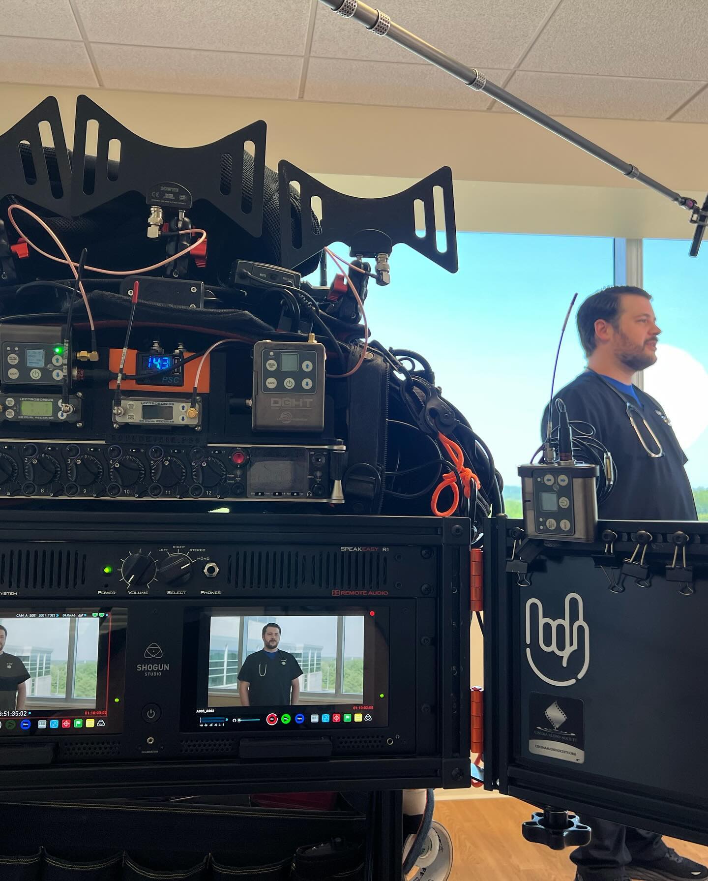 Mercy Hospital is today's office.