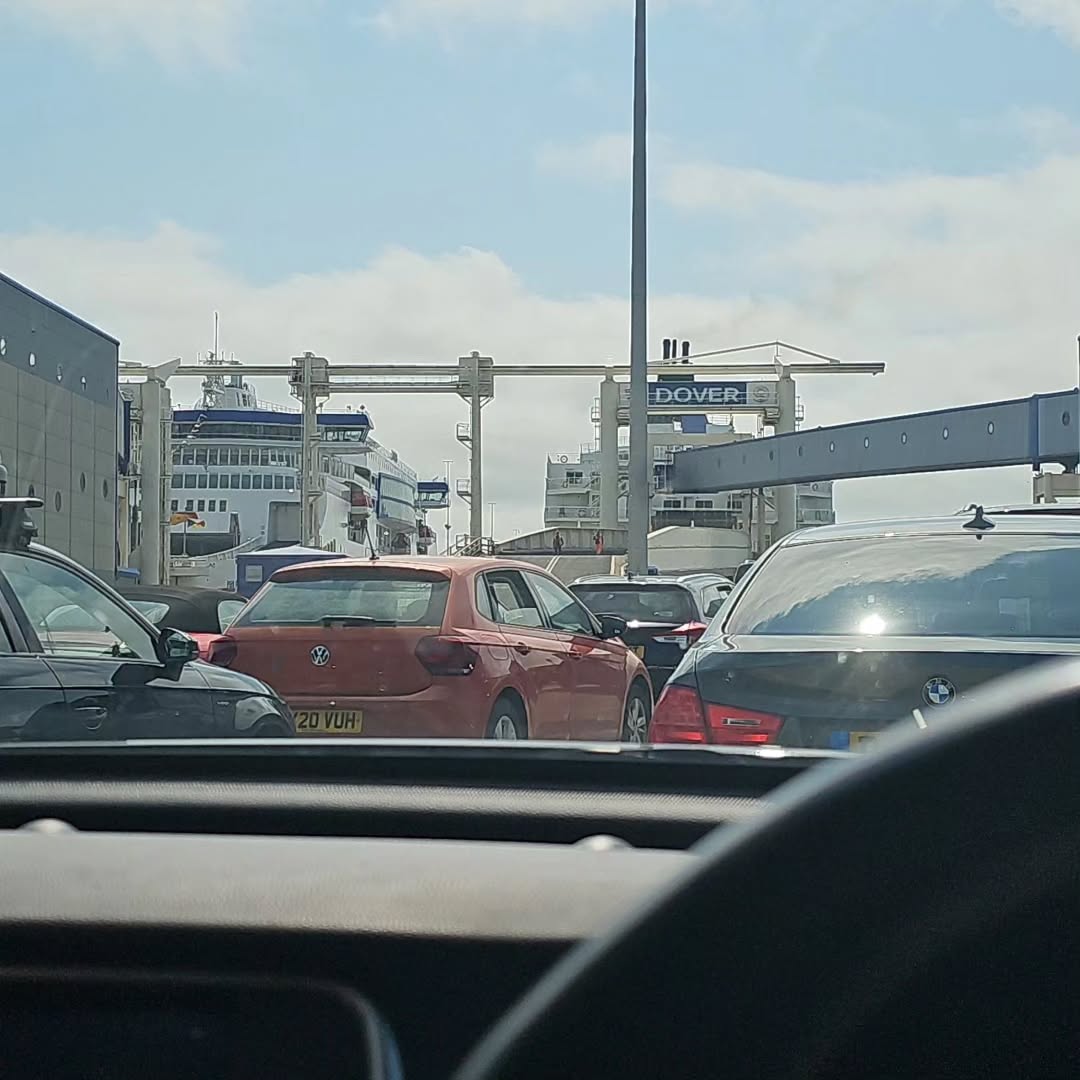 And then the start of June my annual trip to @swedenrockfestival ....with the added stop by the German police.....ID check and let on my way #travelphotography #swedenrock #roadtrip