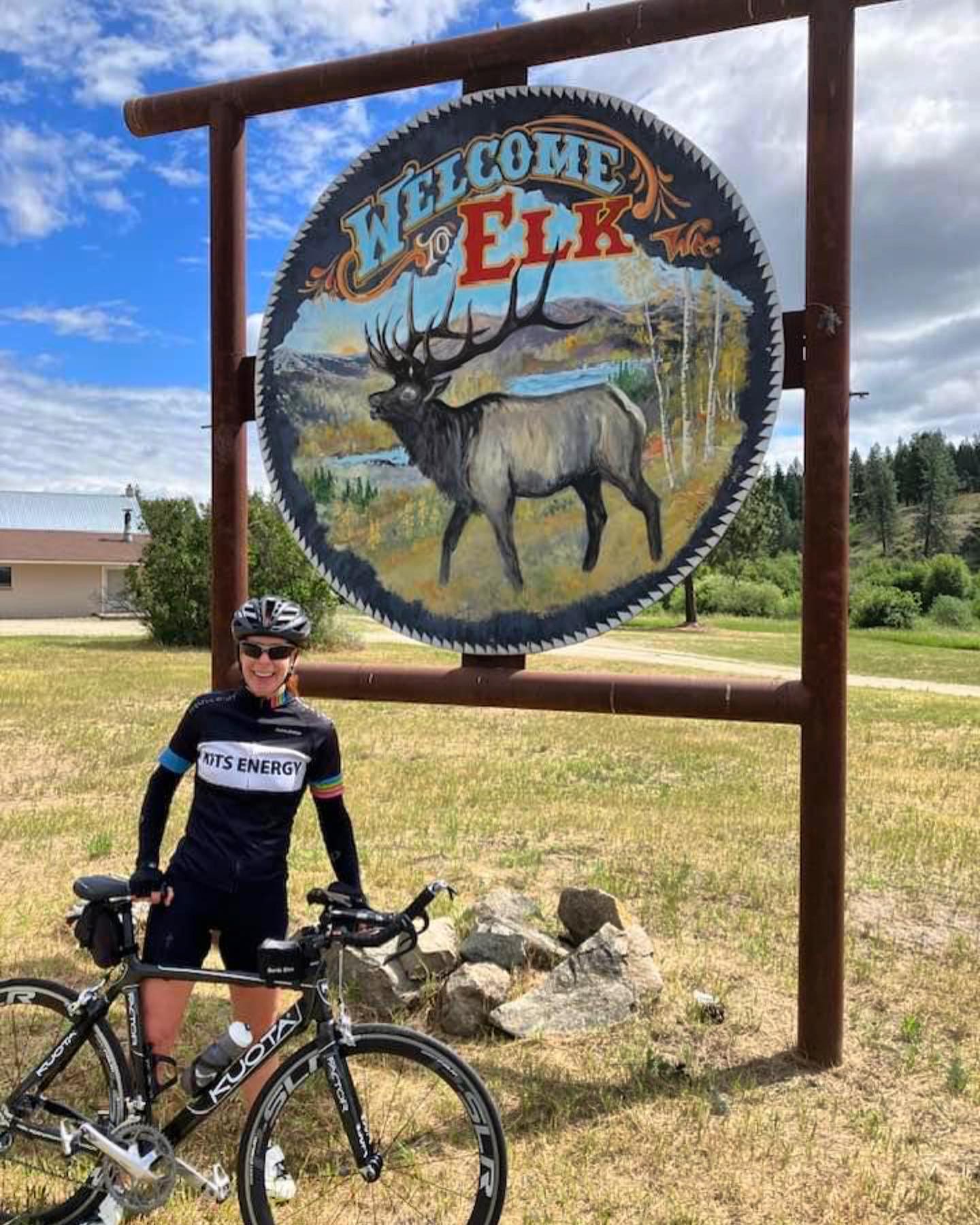 Wishing coach @elainemreid1 a fabulous and safe Ironman race! This will be her 10th Ironman event (and counting ;)!