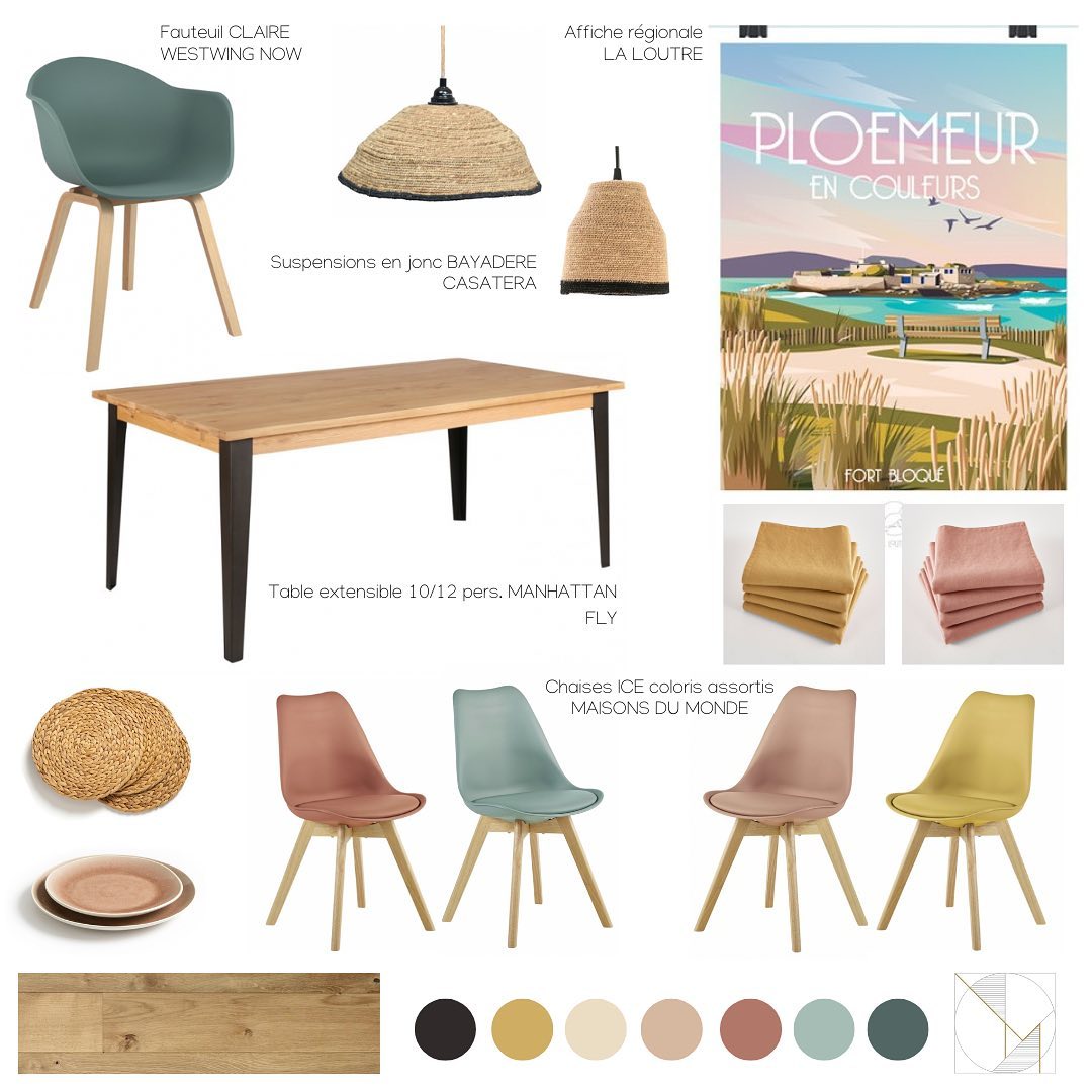 • Proket K1 •
Pour aider mes clients dans leurs achats futurs, j’établis une planche mobilier/ambiance qui accompagne une liste shopping. Dans cette dernière, ils y retrouvent tous les éléments préconisés, avec leurs références, dimensions, lien web pour commande, quantité et prix.
Pour ce projet destiné à la location saisonnière (avec une échéance proche), et où nous subissions notre 3ème confinement, tous les achats ont dû être faits en ligne: les clients n’avaient qu’à cliquer sur le lien pour passer commande 👍.
Vous avez du mal à vous décider ou peur de vous tromper dans vos achats? N’hésitez pas à prendre contact avec moi ou à consulter mon site web (lien en bio) 😉
#decoration
#decorationinterieur
#coachingdeco
#locationsaisonniere
#maisondevacances
#listeshopping
#ploemeur
#guidel
#lorient
#larmorplage