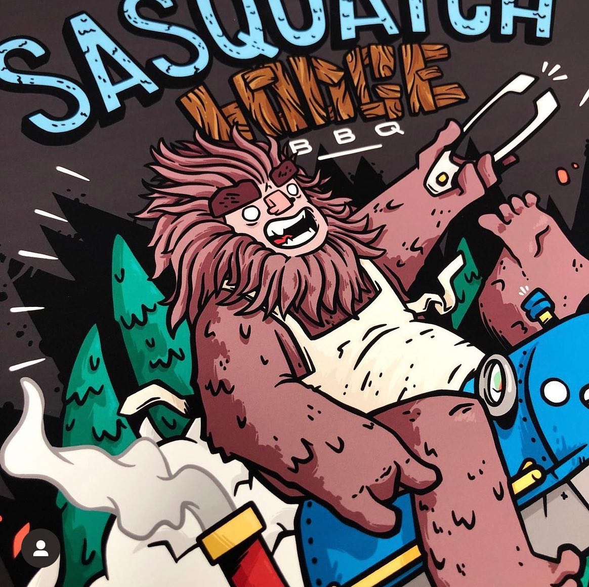 Mucho love to our boy @hatch_art the beast 🖤 for this incredible artwork of our beloved Sasquatch! We couldn’t be more proud to have worked alongside such a talented artist to unleash the new era of Sasquatch Lodge🔥🥩🍔
#sasquatchlodge #beefcheeks #smokedmeat #brisketboudin #sausages #barbacoa #bbq #bbqlover #bbqtime #houbbq #bbqporn # b b q #bbqplates #bbqlife #bbqislife #bbqlifestyle #bbqing #bbqn #barbecuing #barbecuetime #bbqweather #bbqsmoker #bbqaddiction #bbqaddict #bbqideas #bbqsecrets #bbqdinner #bbqday #bbqfam #bbqparty