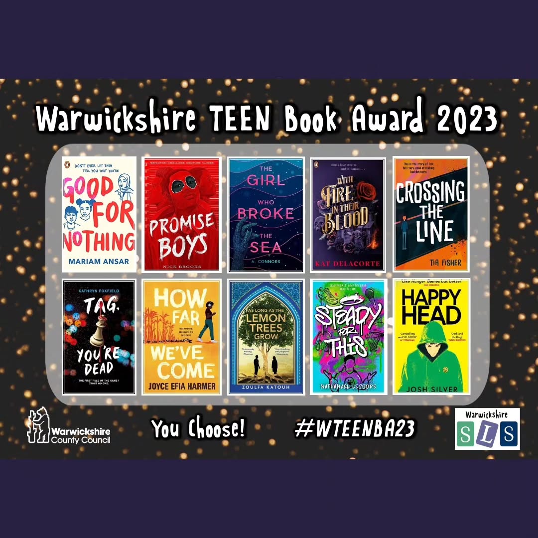 Such incredible news to hear my novel has just been long-listed for its first award!!!! Thank you so much to #warwickshiresls for including #howfarwevecome on its #WTEENBA23 list alongside these awesome thrilling teen reads.
🌟🌟🌟🌟🌟🌟🌟🌟🌟🌟