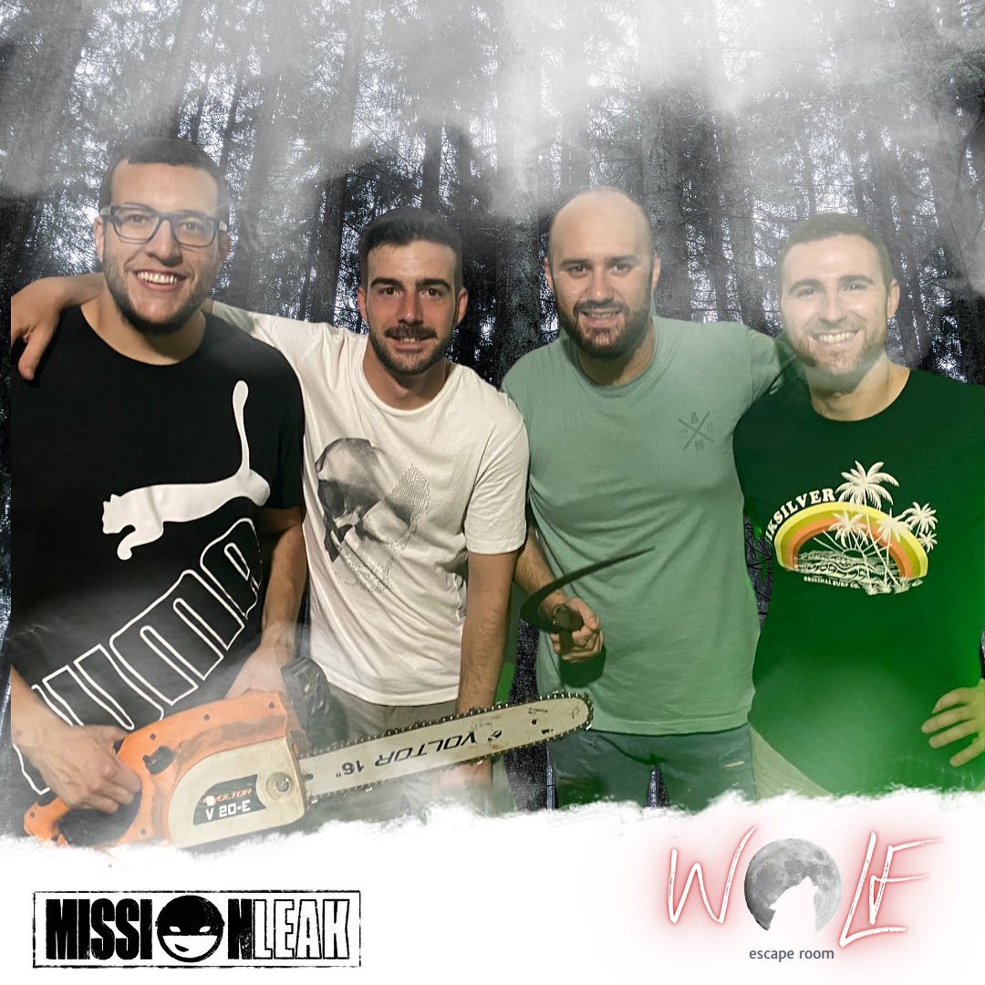 Wolf Escape Room Barcelona, una sala amb versió misteri o terror.