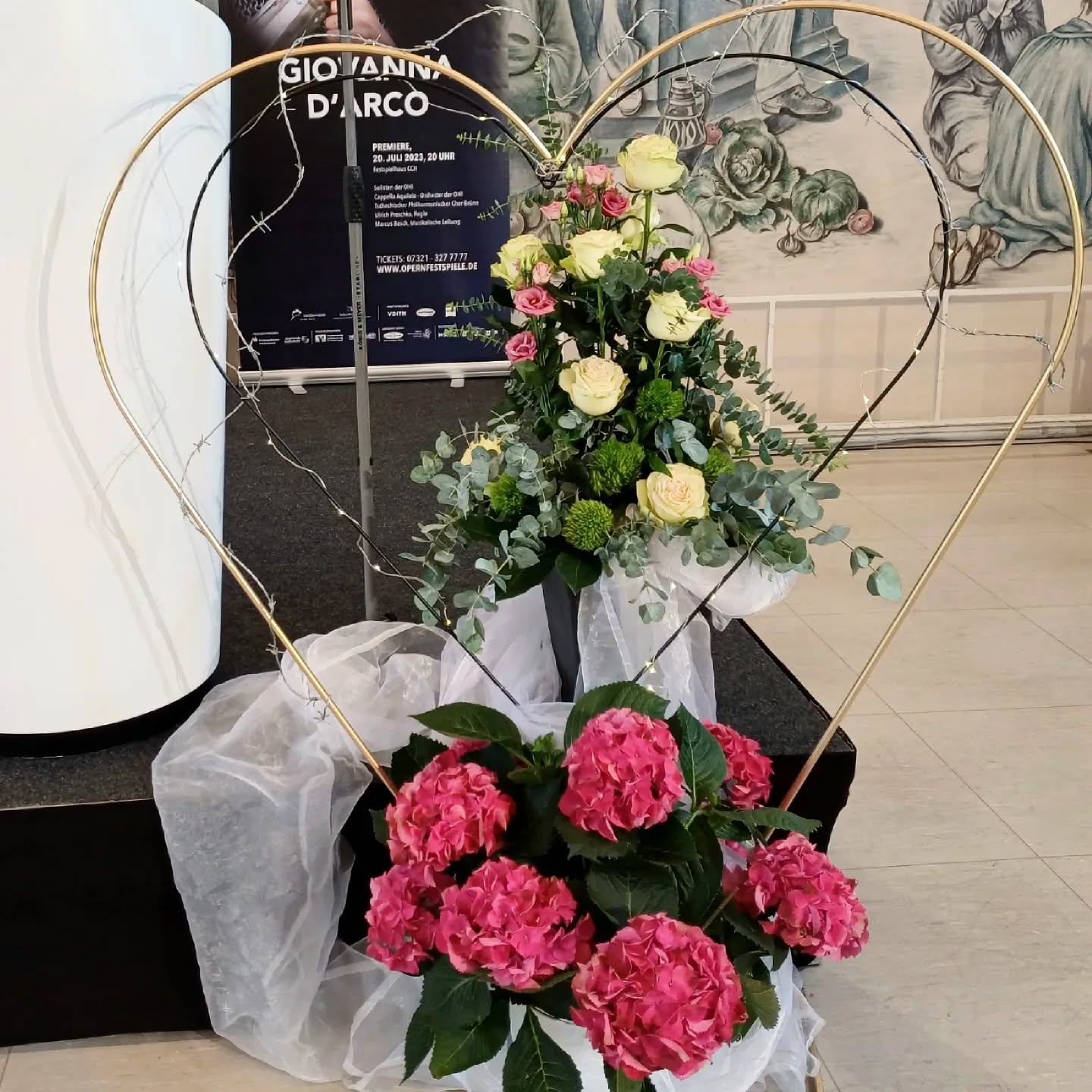 Eventdekoration 😍🌹
#cityblumehdh #eventdekoration#floristik
#tischdekoration#eyecatcher
#opernfestspieleheidenheim