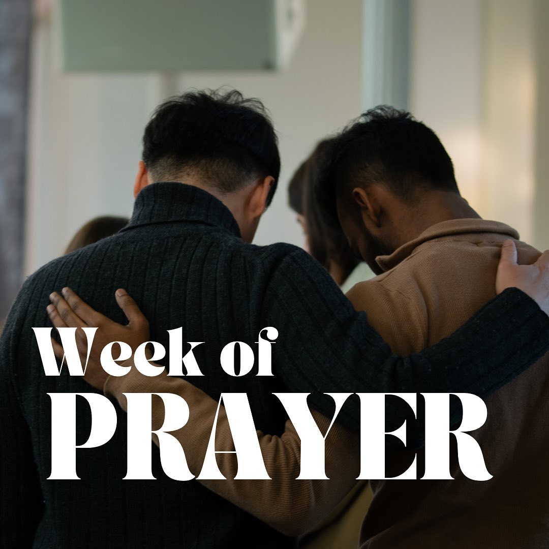 🔔Week of Prayer 🔔
We are meeting every morning and evening this week to pray together
Most of our meetings are via zoom apart from tonight’s meeting at 7:30 in the church building!
The zoom link can be found in the church news email, if you do not receive church news but would like to join us on zoom please get in touch through our website for more details 🙏