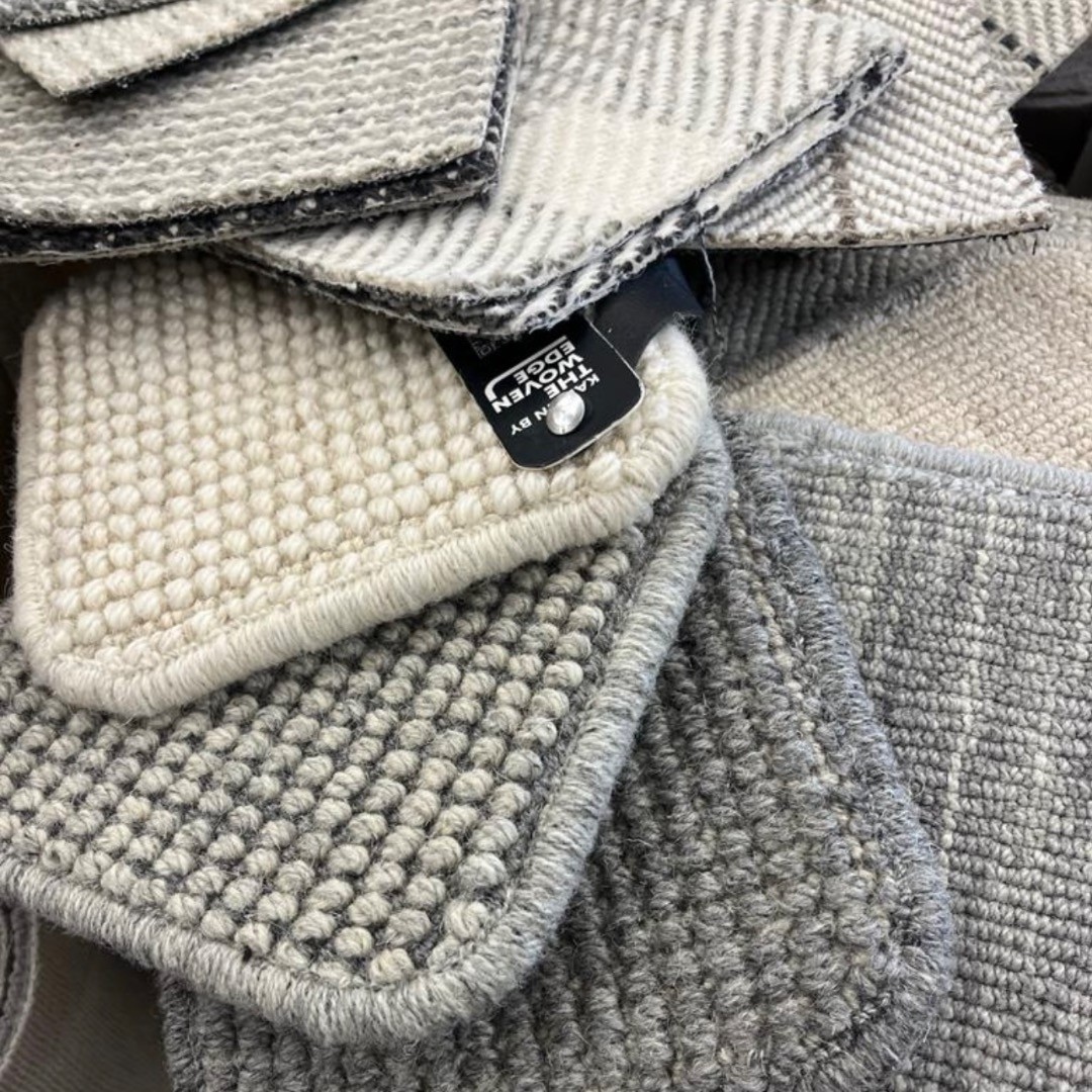 Kaleen by The Woven Edge. Beautiful and sophisticated neutral collection. Looks great wall to wall, as a bespoke rug or carpet runner.