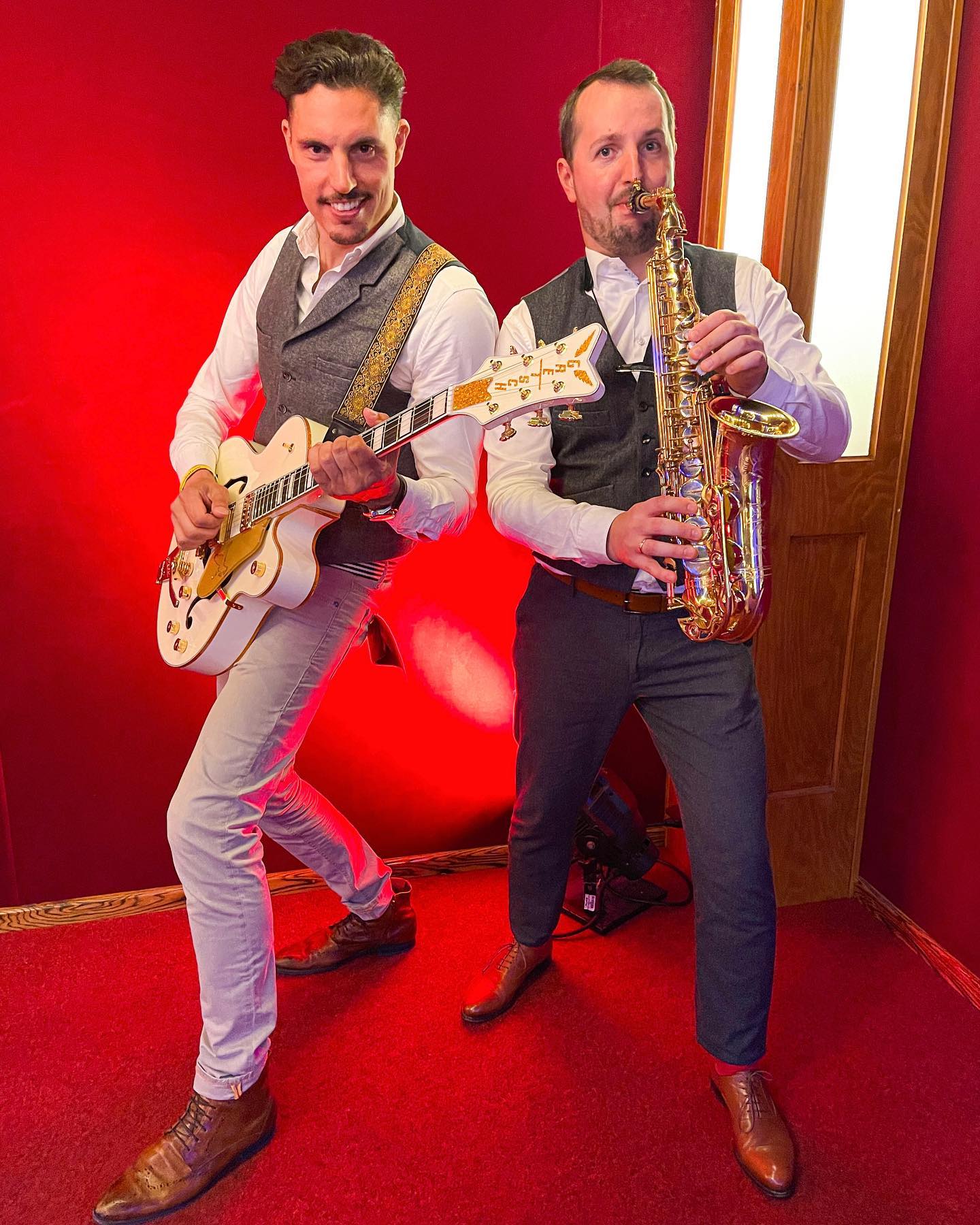 Goldies 😂😎🎵🎸🎷 #saxophoneandguitar #rocknroll #berlin