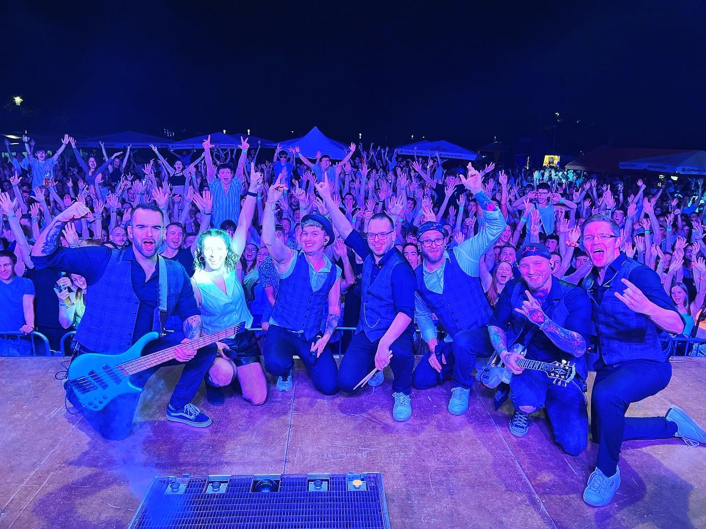 Geiler Abend bei den Hot Summer Nights in Denkendorf